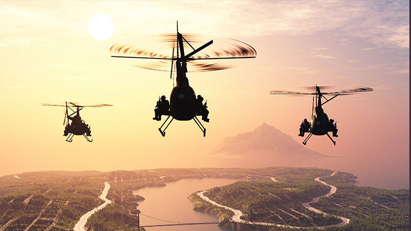 T1 an Zeronimo9 in-fight